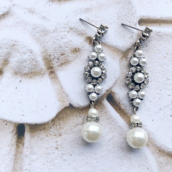 Wedding Bridal Earrings - Picture 5 of 5